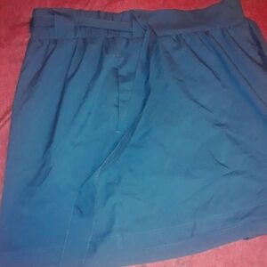 Womans Small Blue Skirt Shorts Cute Casual Skirt